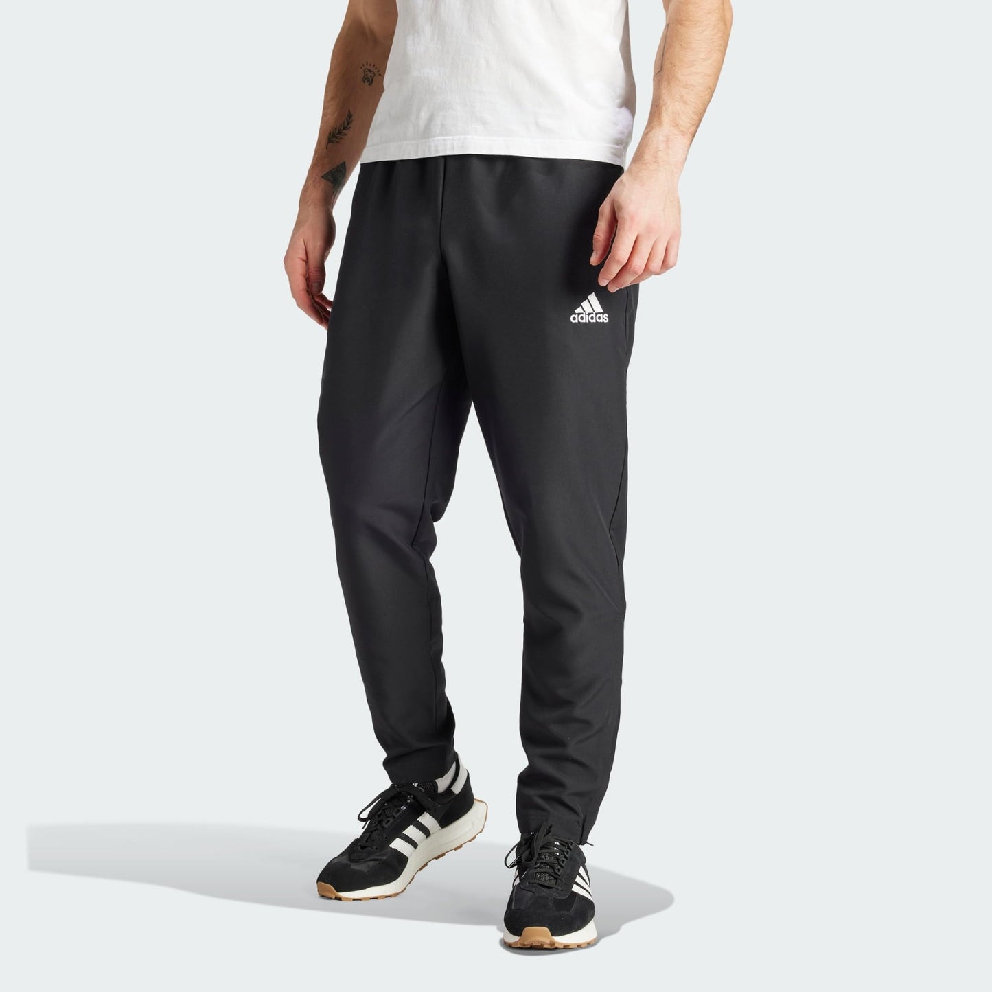 adidas Men's Entrada 22 Presentation Pants, Black, XL
